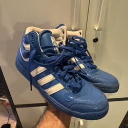 Blue Adidas Size 10 Men 