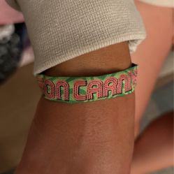 Neon Carnival wristband
