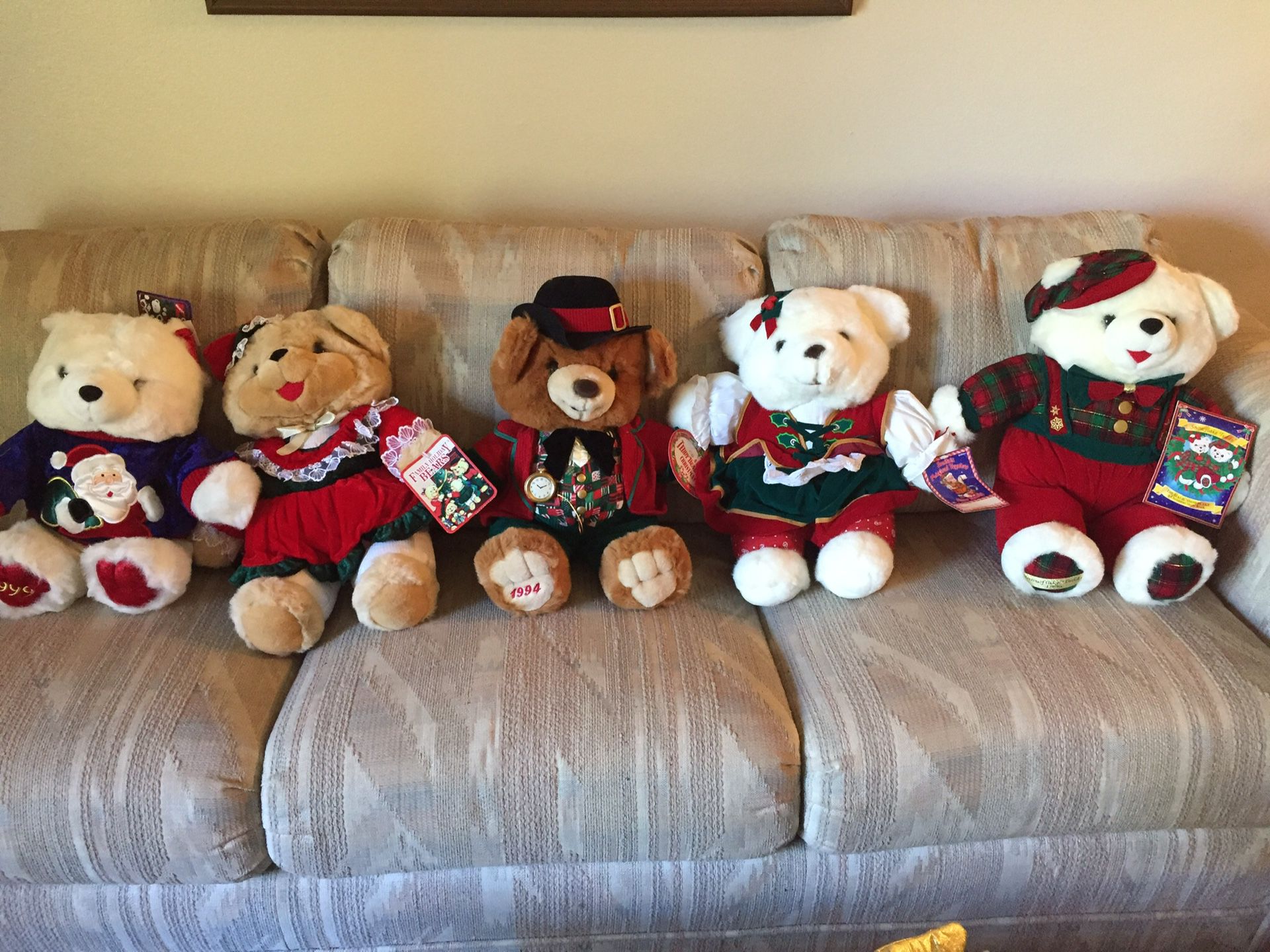 Christmas Stuffed Animal Bears