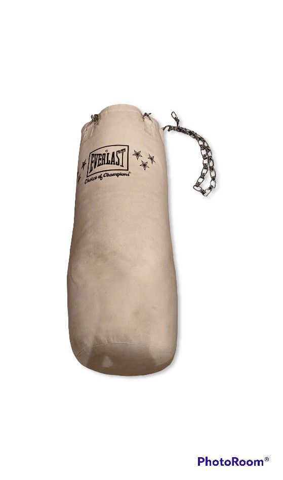 Everlast 70 lb. Natural Canvas Heavy Bag