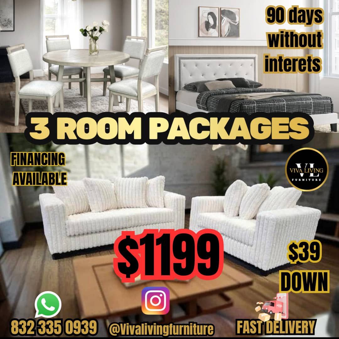 Ofert 3 Room Packages 🔥🚛❤️