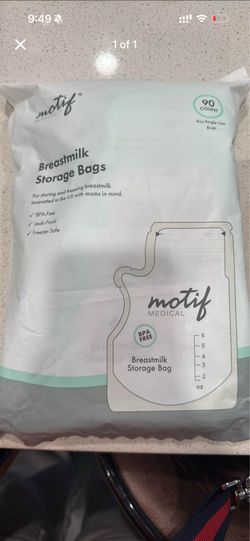 Motif Medical Breasmilk Storage bags