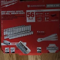 3/8  Milwaukee Ratchet Tool Set