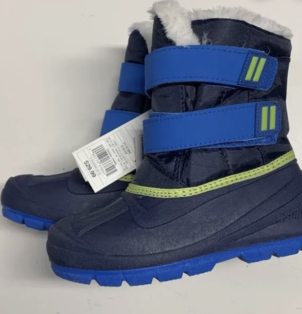 Cat & Jack Toddler Boys Blue Lev Faux Fur Thermolite Insulted Snow