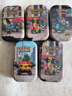 Pokémon Trading Card Game Lumiose city Mini Tins