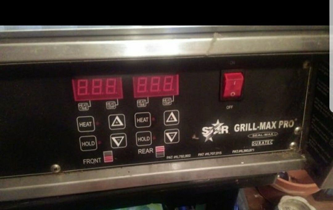 Star Pro Max Hot Dog Grill