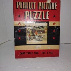 Perfect picture puzzle skating vintage