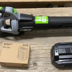 EGO POWER+ 56-volt 530-CFM 110-MPH Battery Handheld Leaf Blower (Battery and Charger Included)