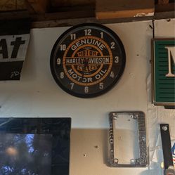 Wall clock, Harley Davidson