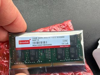 16GB DDR4 2400 W/T ECC SODIMM, Innodesk brand