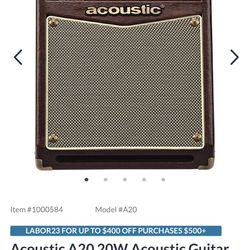 Acoustic Guitar Amp 