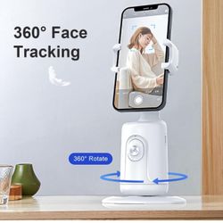 Camnoon Smart 360° Auto Face Tracking Gimbal Desktop Selfie Stabilizer Robot Camaraman con lente ajustable