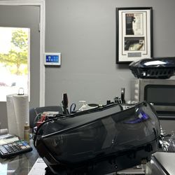 BMW X5/X6 G05/G06 LCI OEM LEFT DRIVER SHADOWLINE BLACK HEADLIGHT HOUSING (NO DAMAGE) 2024/2025