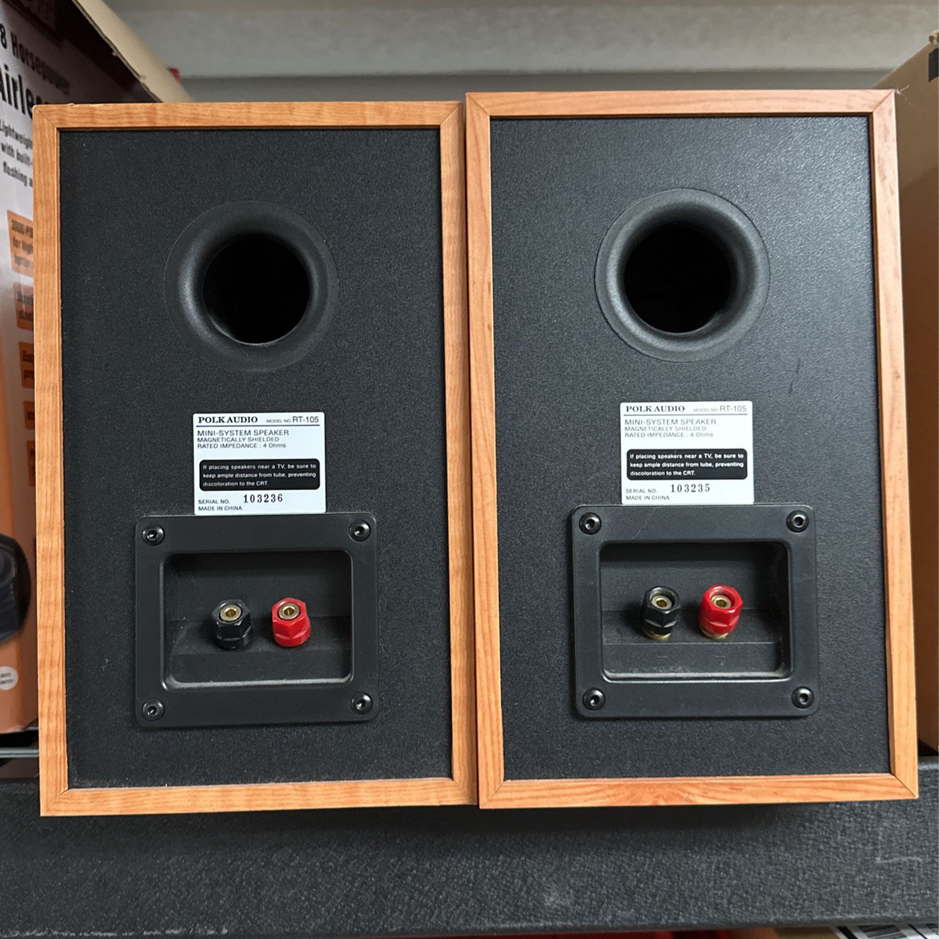Polk Audio Mini System Speakers