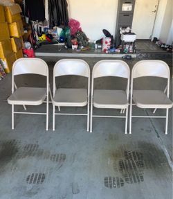 Folding chairs