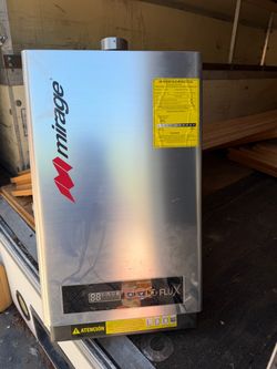 Tankless water heater (propane)
