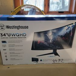 Westinghouse 32" UWQHD Curved Gaming Monitor