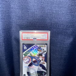 MONKEY D. LUFFY ONE PIECE DODGERS PSA 10