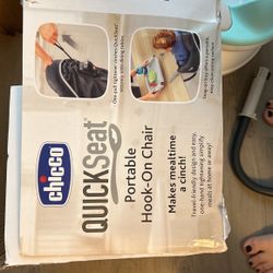 Hook on chair- portable