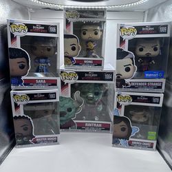 Funko Pop Doctor Strange Multiverse Set 6 Figures