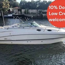 2002 Chaparral 23’ Cabin Cruiser Weekender Boat