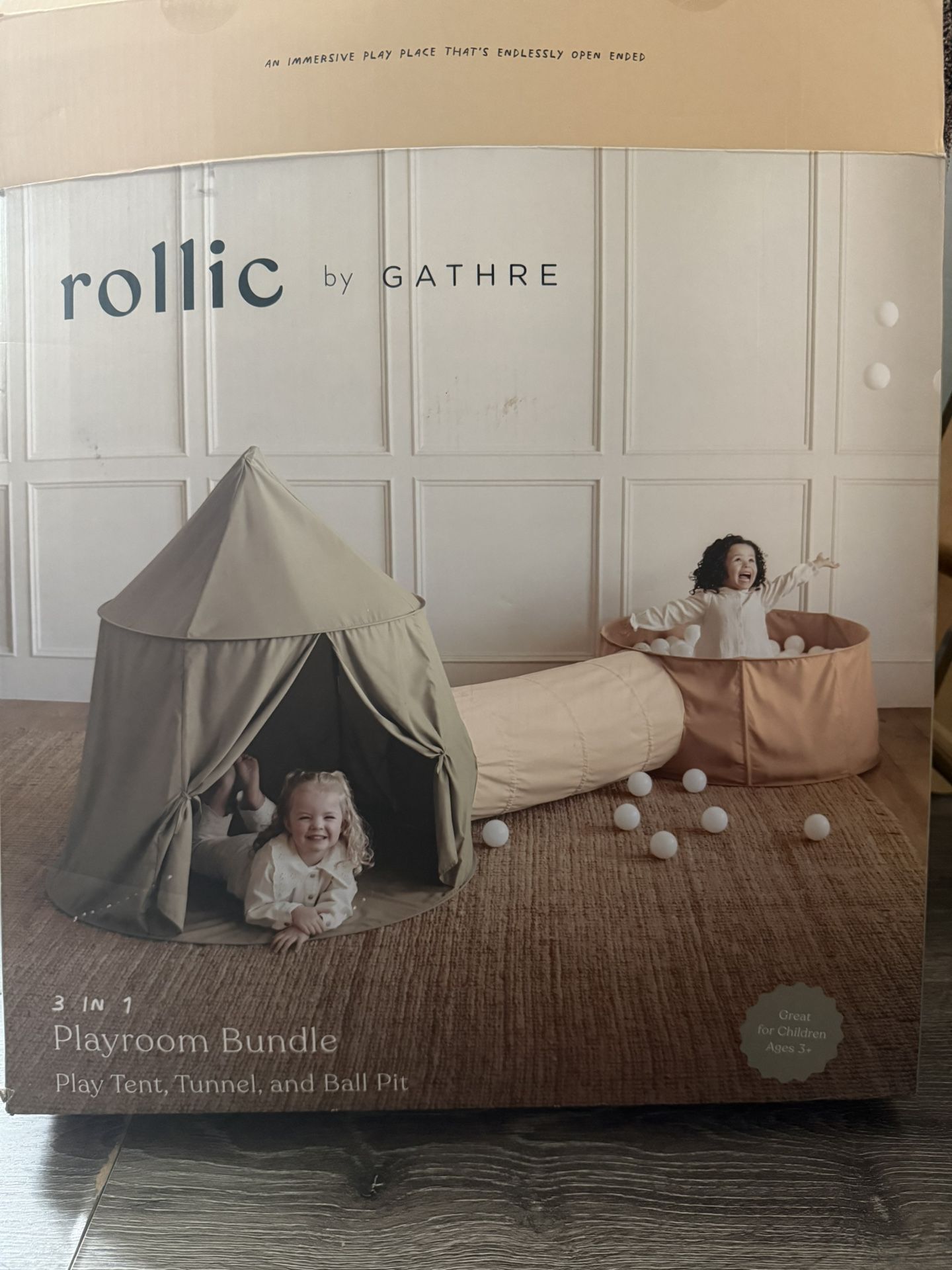 Play Tent, Tunnel, And Ball Put