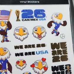 Fifa world cup vinyl stickers