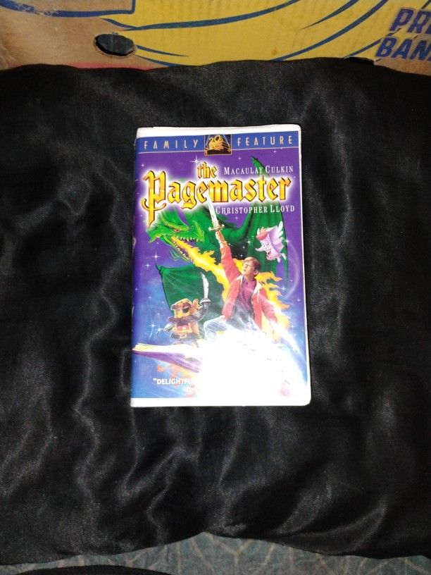 The Pagemaster (VHS, 1995, Clamshell) Macaulay Culkin