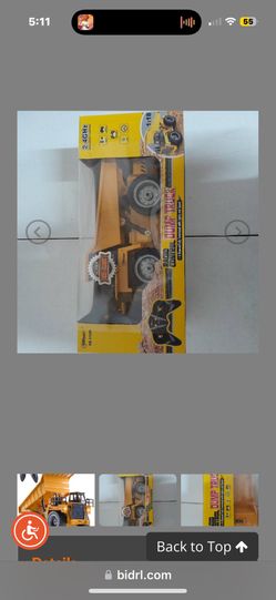 Remote Control Dump Truck