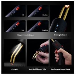 AEROPRO TOOLS Plastic Welder, Plastic Welding Kit, Hot Stapler Plastic Repair Kit, Plastic Stapler Welding Gun Soldering Kit for Car Bumper, Plastic R