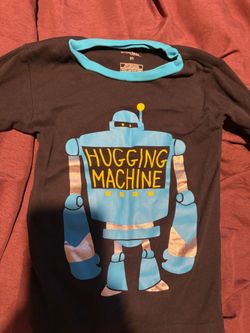 Kids Robot Graphic Long Sleeve Shirt 3T