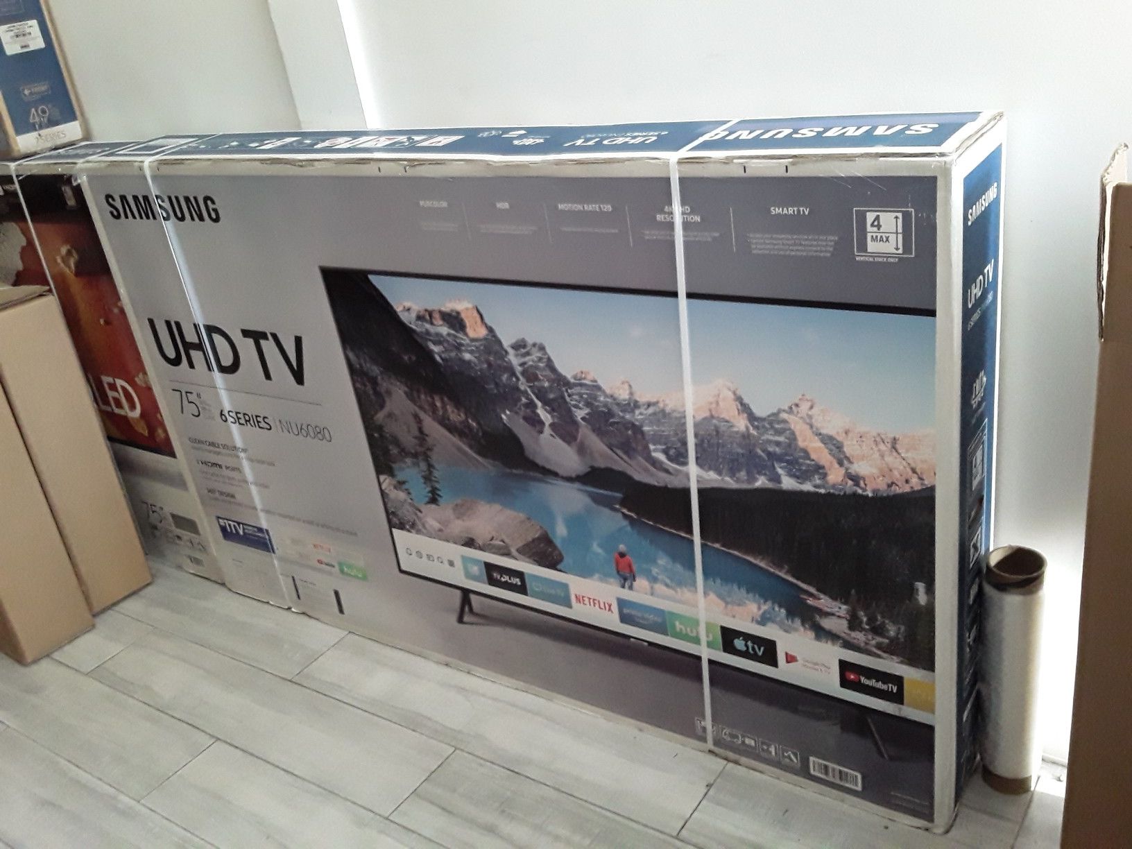 75 Samsung Smart 4k UHD TV LED HDR QUANTUM