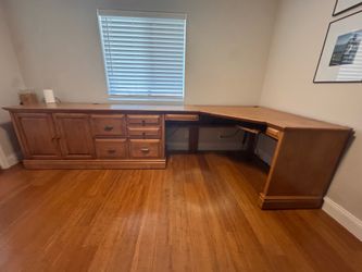 FREE Stonecreek Office Desk/ Cabinet