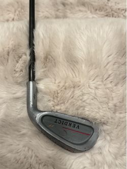 Mitsushiba Verdict 5 iron,  Tour Tech Series graphite shaft in regular flex