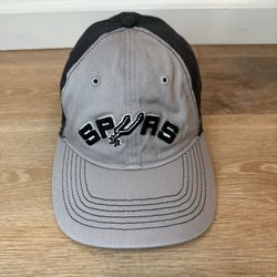 NWOT 47 Brand San Antonio Spurs Black Gray Fitted Hat