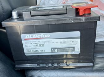 ACDelco Silver Car Battery NEW