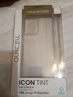Moto g stylus 2023 ice clear phone case