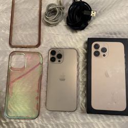 Gold Apple iPhone 13 Pro Max 128GB MINT  