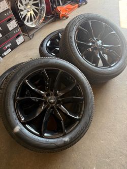 5x114.3 - FORD EXPLORER OEM RIMS  - 20" - Gloss Black - Set of 4
