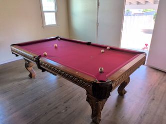 8' Billiard Pool Table