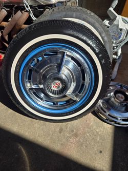 Hab caps n rims Impala 1963 OG