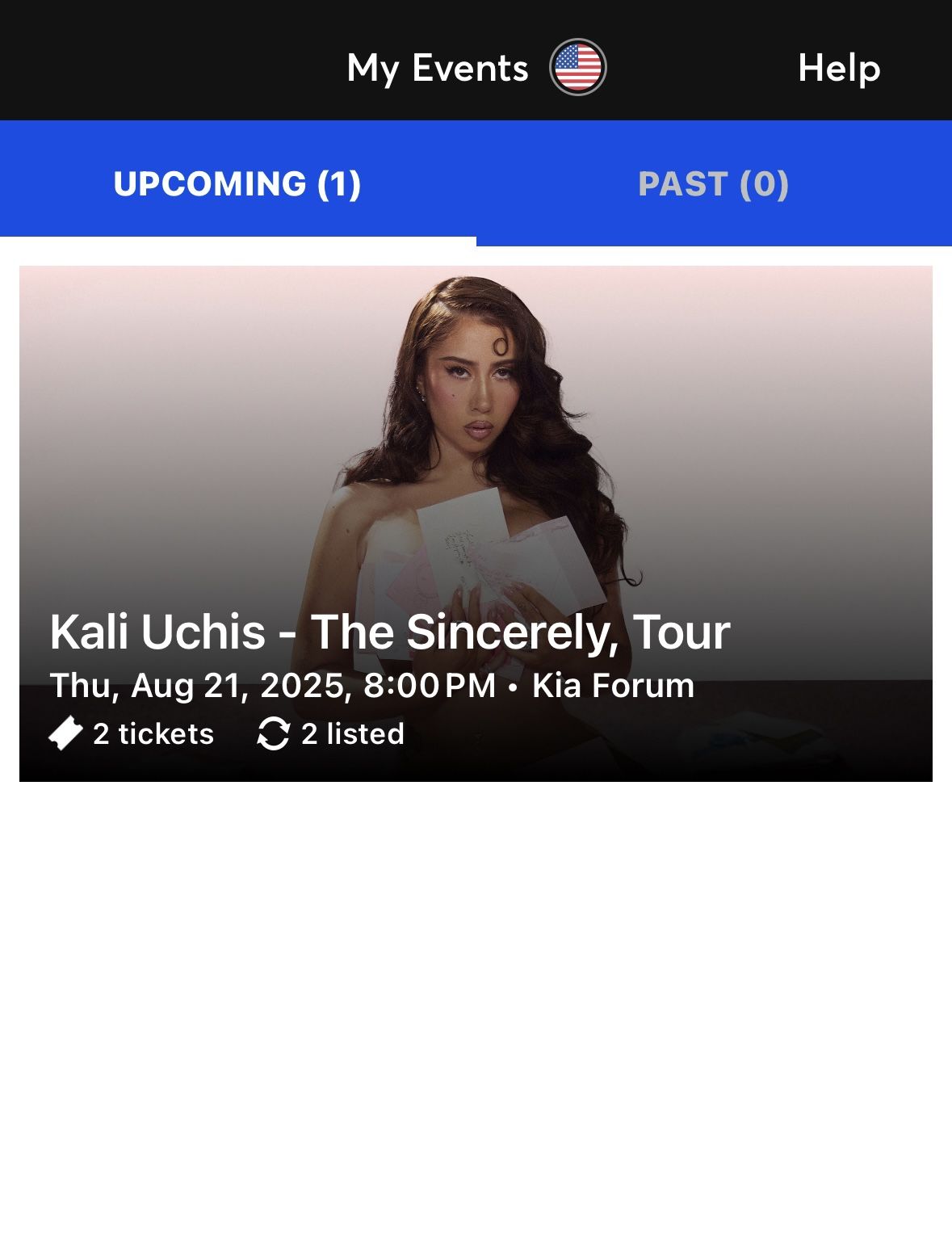 Kali Uchis Tickets August 21st