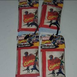4 New Marvel Comics T Trifold Wallet