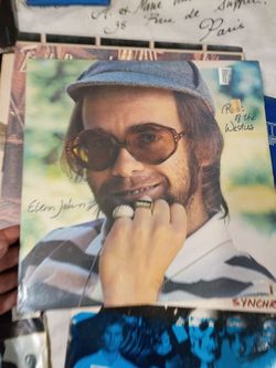Elton John Vinyl Record Album