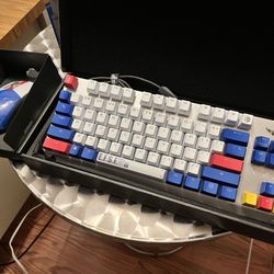 ROG Strix Gundam Edition Keyboard + Mouse – Rare, Like New