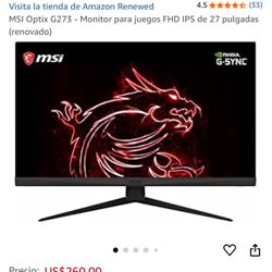 Monitor MSI 