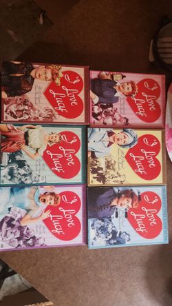 I Love Lucy DVD Lot Seasons 1 2 3 4 5 6 Lucille Ball CBS TV Show