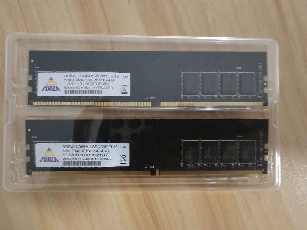 New 16GB (2x8GB) DDR4 2666 Desktop RAM
