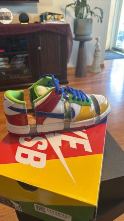 Nike SB Dunk Low Multicolor Sneakers - Sandy Bodecker