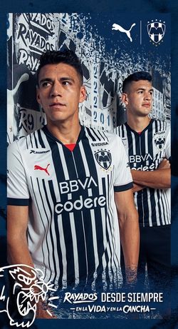 *Authentic* ( Large ) PUMA MONTERREY 2022-23 MEN'S HOME STADIUM JERSEY